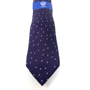 Vince Camuto Banfi Monroe Dot Men's Purple Polka Dot Necktie Tie 3" Wide